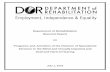 Department of Rehabilitation -- SSD SB105 report › ... › PublicInformation › SB105_Report_Final_… · eighth biennial report to the Legislature. The first seven reports starting