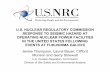 Slides: U.S. Nuclear Regulatory Commission Response to Seismic … › docs › ML1230 › ML12307A404.pdf · 2012-11-05 · Slides: U.S. Nuclear Regulatory Commission Response to
