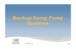 Backup Sump Pump Systems - Sump and Sewage Pumps ... · order to evacuate water out of a sump Inverter System Backup Sump Pump An inverter system backup sump pump is a system that
