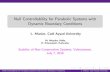 Null Controllability for Parabolic Systems with …Null Controllability for Parabolic Systems with Dynamic Boundary Conditions L. Maniar, Cadi Ayyad University M. Meyries, Halle, R.