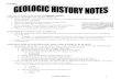 Geologic Time Notessfesselearthscience.weebly.com/.../geologic_history_real.pdfGEOLOGIC TIME SCALE/GEOLOGIC MAPS (Video 6.3 ESRT 2, 3b, 8a, 8b, 8c) 1. The geologic time scale is a