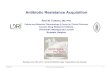Antibiotic Resistance Acquisition · Antibiotic Resistance Acquisition Paul M. Tulkens, MD, PhD. Cellular and Molecular Pharmacology & Center for Clinical Pharmacy . Louvain Drug
