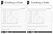Cracking a Code Cracking a Code - rhodesavenue.school€¦ · Cracking a Code Cracking a Code Geography | Year 5 | Marvellous Maps | Grid References | Lesson 4 Geography | Year 5