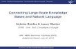 Connecting Large-Scale Knowledge Bases and Natural Language · (score_NN_2, _is_a, _sheet_music_NN_1) Connecting Large-Scale Knowledge Bases and Natural Language 3. ContextModeling