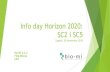 Info day Horizon 2020: SC2 i SC5€¦ · Info day Horizon 2020: SC2 i SC5 Zagreb, 28 November 2019 Bio-Mi d.o.o Filip Miketa CEO