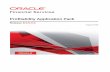 Profitability Application Pack - Oracle · 2018-08-29 · Oracle Financial Services Retail Performance Analytics ... Customer Trends across performance drivers like Sales, Balances,