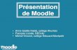 Présentation de Moodle - REPTIC · 2013-12-10 · Présentation de Moodle 1. Moodle, plateforme d’apprentissage 2. Moodle au collège Ahuntsic 3. Exemples de cours 4. Exemples