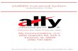 UM8000 Voicemail System - Ally Communications · 2020-02-18 · UM8000 Voicemail System . Administration Guide. Ally Communicaions, LLC (256) 740-3900 Page 1. Ally Communications,