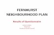 FERNHURST NEIGHBOURHOOD PLAN...Questionnaire Results 0 10 20 30 40 50 60 70 80 90 100 19-25 26-35 36-45 46-55 56-65 66-75 Over 75 Fernhurst Neighbourhood Plan Questionnaire Results