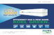 320-1010 kVA Brochure Green - 3… · most common operang band. At KOEL, we call it O2E series (Opmal Operang Eﬃciency). Aﬀordable, On-site support: Proven technology ensures