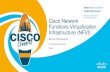 Cisco Network Functions Virtualization …...• Подход Network Functions Virtualization • Обзор решения Cisco NFVI • Модели развертывания