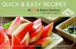QUICK & EASY RECIPES - Alaska Seafood...and simmer 1 minute. Blend in clam juice, broth, and marinara sauce. Simmer an additional 5 to 10 minutes, stirring occasionally. Add salt to