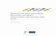 Report on the potential benefits of open innovation processes for … · 2017-04-25 · Open Innovation from a business perspective ... However in order for demand-driven innovation