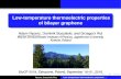 Low-temperature thermoelectric properties of bilayer grapheneth.if.uj.edu.pl › ~adamr › presentations › talk_StoCP2018.pdf · Thermoelectric properties Emergent Dirac fermions