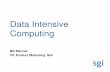 Data Intensive ComputingHadoop Value Propositions • Price/performance advantage for unstructured data • Complex, analytical processing (using MapReduce and analytics applications)