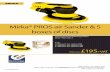 Mirka® PROS air Sander & 5 boxes of discs - Elmbridge · Mirka® PROS air Sander & 5 boxes of discs Please state campaign code CMFC00182 when ordering to qualify for promotion. Choose