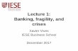 Lecture 1: Banking, fragility, and crises•1990s Nordic countries –Norway (1987-), Finland, Sweden (1991-), •1997-1998 Asian crisis •2007-2009 10 Proportion of countries with