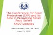 The Conference for Food Protection (CFP) and Its Role in ... › resources › Documents › 2018Conference...CFP Committees Only CFP members in good standing may join a committee.