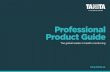 Professional Product Guide - Tanita...medical products meet strict international quality standards and are independently quality-controlled. WORLD No.1 BIA BRAND 5 YEAR GUARANTEE info@tanita.eu