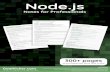 Node.js Notes for Professionals - Kicker › NodeJSBook › NodeJSNotes... · Node.js Node.js Notes for Professionals Notes for Professionals GoalKicker.com Free Programming Books