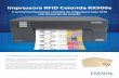 Impressora RFID Colorida RX900e - DTM Printdtm-print.eu/pt/brochures/RX900e-PT.pdf · Impressão RFID sob demanda - rápida e confiável A RX900e é uma impressora verdadeiramente