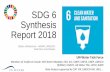 SDG 6 Synthesis Report 2018 - UNESCO › ... › HQ › SC › images › Synthesis-Report_ppt.pdf · 2017-11-16 · SDG 6 Synthesis Report 2018 ü Provide the Global Status of SDG