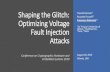 Shaping the Glitch: Optimizing Voltage Fault Injection Attacks · Voltage Fault Injection… The MOSFET Way The most widespread Voltage Fault Injection setup [OC14] Very easy to setup