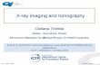 X-ray imaging and tomographyindico.ictp.it/event/8308/session/46/contribution/205/... · 2018-05-16 · Volcanology Outline . ICTP School 2018 Giuliana Tromba Monochromaticity allows