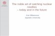The noble art of catching nuclear rowdies – today and in ... · The noble art of catching nuclear rowdies – today and in the future Ane Håkansson Uppsala University