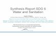 Synthesis Report SDG 6 Water and Sanitation. WWAP... · Southern Asia, with most of the rest (220 million) in sub-Saharan Africa. •Water pollution has worsened since the 1990s in