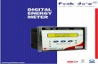 An ISO 9001 : 2008 Company DIGITAL ENERGY METER€¦ · DIGITAL ENERGY METER power factor, Active power, EB on hour All the phase voltages and currents are stepped down to the acceptable