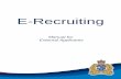 E-Recruiting · to E-Recruiting/Current Job Opportunities on for complete instructions on how to navigate to Current Job Opportunities on the WRPS Website. Please note: When applying