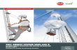 FALL ARREST SYSTEM HWS-FAS 8 · 2018-09-03 · 4 Assembly and Operating Instructions for Fall Arrest System HWS-FAS 8 1. Project information Information from the manufacturer Order