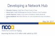 Developing a Network Hub - NCOA€¦ · – Auto-dialer – Motivational Interviewing Script Development. Building a Collaborative Community Network: The Massachusetts Experience.