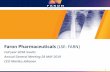 Faron Pharmaceuticals (LSE: FARN) - Conquering ARDS and Cancer€¦ · The contents of this presentation have not been approved by an authorised person within the meaning of Section