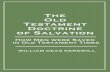The Old Testament Doctrine of Salvation - Monergism · 2020-03-05 · statement of Old Testament Salvation, prior to this influence of Christ's example or suffering or love or what
