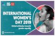 Global attitudes towards gender equality€¦ · Global attitudes towards gender equality. International Women’s Day 2019 | February 2019 I Version 1 | Public | 2 MEN AND PARENTING.