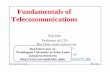 Fundamentals of Telecommunicationsjain/cis777-99/ftp/g_3tel.pdfFrequency division multiplexing (FDM) Useful for analog signals. q In 1962, telephone carrier cable between Bell System