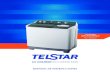 TLS15050CF - Calidad Telstar€¦ · reparación o cambio. siempre mantenga limpio el enchufe. No coloque la lavadora en lugares húmedos como baños.nunca limpie su exterior con