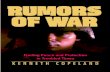 RUMORS OF WAR€¦ · Wars and rumors of war are commonplace news. Most people react to the danger in one of two ways. They either get calloused and ignore it or cry out in helpless