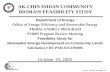 Ak-Chin Indian Community - Biomass Feasibiltiy Study · • Debt – Equity Ratio – 80 – 20 • Project Life – 20 years • Interest Rate – 6% • Digester Capital Cost -