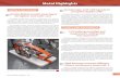 Metal Highlights - Metallurgical Research · ArcelorMittal unveils steel types for lighter and safer cars ... water-cooled three-phase asynchronous motors, including gearboxes, couplings