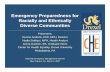 Emergency Preparedness for Racially and Ethnically Diverse ... · Design and Methodology Website Selection and Inclusion Process: zWeb Search Engine: “Emergency Preparedness”