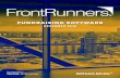 FUNDRAISING SOFTWARE · Software FrontRunners (Small Vendors) FrontRunners (Enterprise Vendors) Runners Up Methodology Basics 3 5 6 8 10 14. 3 This FrontRunners analysis is a data-driven