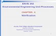 ENVE 302 Environmental Engineering Unit Processesmimoza.marmara.edu.tr/~bilge.alpaslan/ENVE 302/Chp-6.pdf · ENVE 302 Environmental Engineering Unit Processes Assist. Prof. Bilge