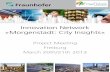 Innovationsnetzwerk »Morgenstadt: City Insights« · Vauban District In the South of Freiburg, on the former area of a French barrack site, Vauban, a new district was developed for