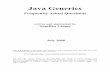 Java Generics FAQs - PDF Generation Hook · Practicalities - Programming With Java Generics Technicalities - Under the Hood of the Compiler "Fundamentals of Java Generics" explains