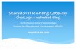 Skorydov ITR e-filing Gateway - STACOS.comdownloads.stacos.com/it-computation/Downloads/ITR_E-filing_Gateway.pdfSkorydov ITR e-filing Gateway One Login – unlimited filing Authorised