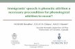 Immigrants’ speech: is phonetic attrition a …...Phonetics vs. phonology in first language attrition L1 phonetic attrition • in the speech of immigrants after longstanding exposure