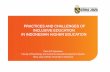 IMPLEMENTION AND CHALLENGES INCLUSIVE EDUCATION.ppt• Inclusive education is conceptually based on the belief that all people have the right to be included in age-appropriate activities